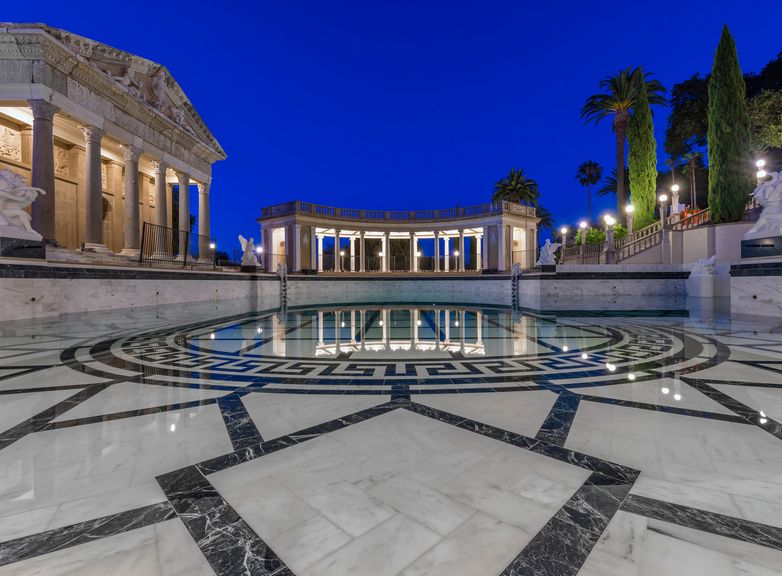 Neptune Pool Retiling Hearst Castle