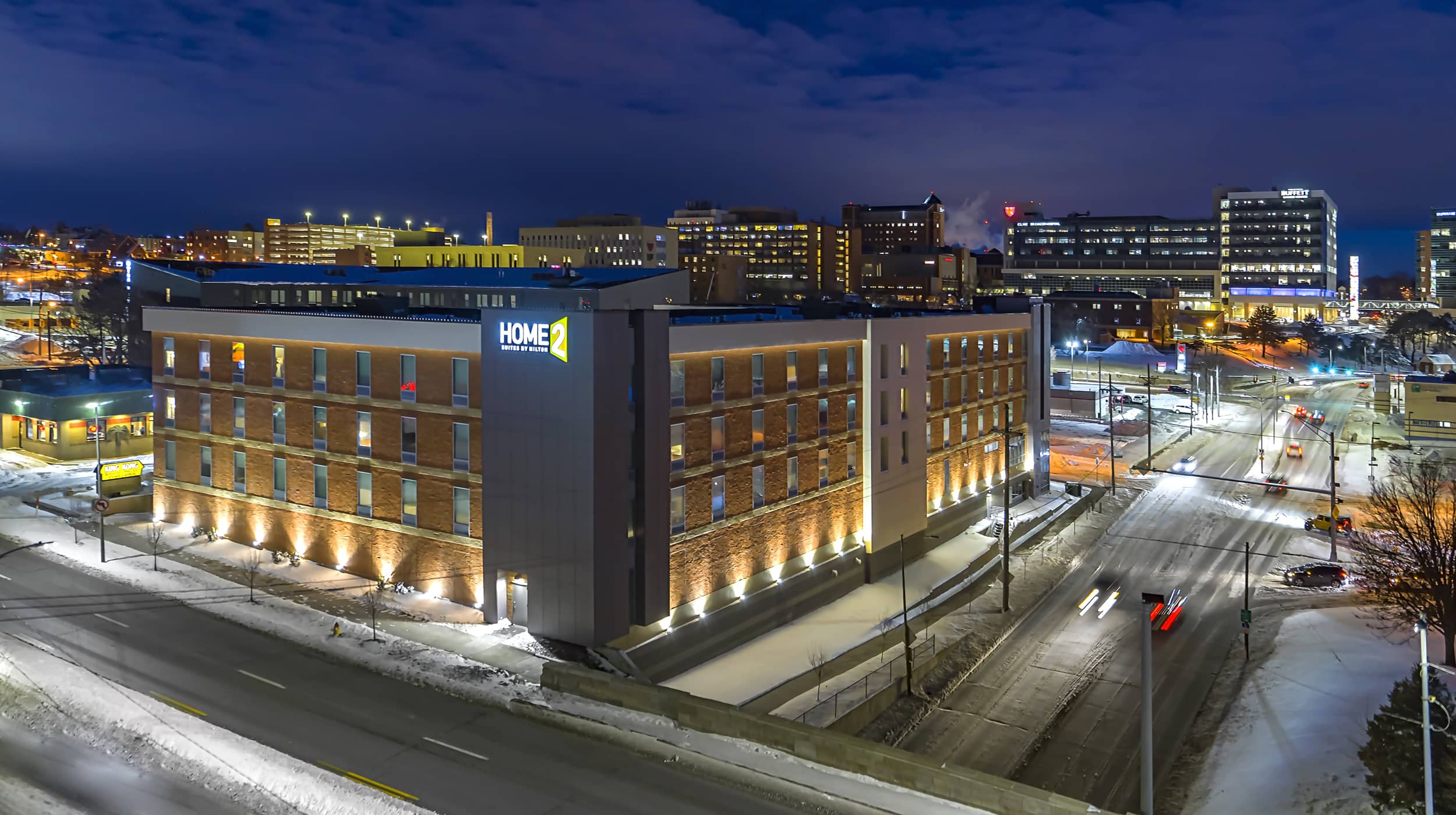 Architectural Photography Day vs Dusk Comparison