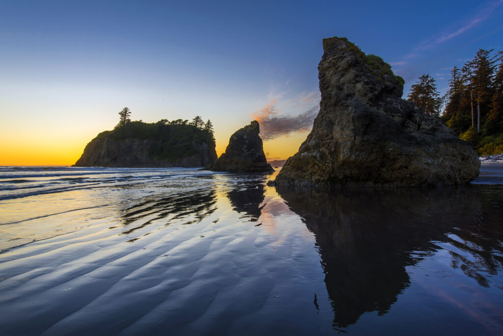 Olympic Peninsula Ruby Beach WA